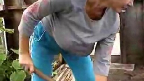 Grandmas Big Saggy Tits