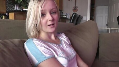The young beauty has agreed to shoot homemade porn on camera...