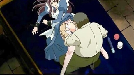 Hentai Maid Get Chained And Pussy Teased