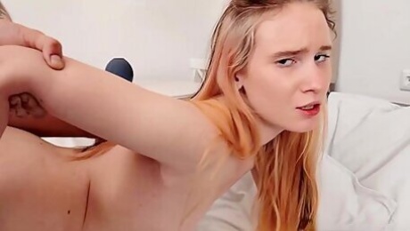 Jewel Sins - Small-tit Teen 18+ Gets Fucked From Behind After Sucking Boyfriends Dick