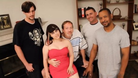 Oxuanna Envy, Spanking Ass, Nymph Chubby Hottie, Big Booty, Gangbang, Facial, Sperm Party, Cocks For Euro Bitch