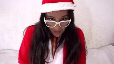 Santa's little helper come to give you a present (subtitles)
