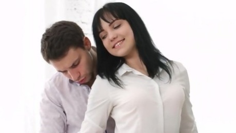 Raven haired cutie got fucked