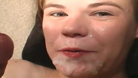 Horny nymph POV sex clip
