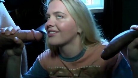 Kinky PAWG horny gangbang porn