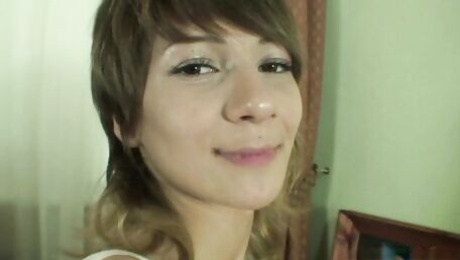 Bewitching Anna May at teen action