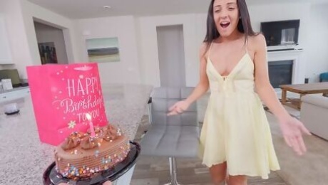 Featuring Selena Stones brunette movie