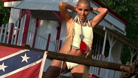 Amazing fancy woman's model movie