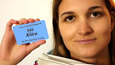 Missionary clip with sublime Klara from Czech Sex Casting