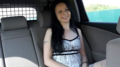 Marketa's blowjob sex by Czech HitchHikers