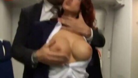 kylee strutt tits on a plane